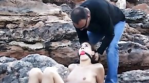 Rocki Roads, BDSM, Blowjob, Boobs, Brunette, Flat Chested