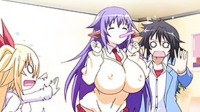 Anime HD Sex Tube Huge titted horny hentai babe