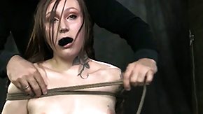 Tied Up, BDSM, Boobs, Bound, Brunette, Fetish