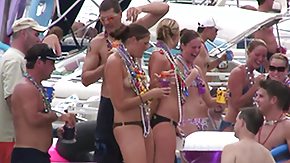 Free Public Flashing HD porn videos SpringBreakLife Video: Naked In Public On The Water