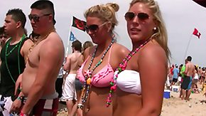 Spring Break, Amateur, Beach, Indian Big Tits, Reality, Softcore