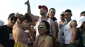 Spring Break HD porn tube Hookers go wild and show off their tits during spring break parties