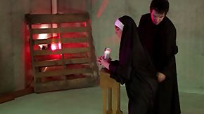 Nun, BDSM, Big Cock, Church, Dad, Dad and Girl