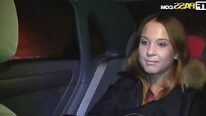Free Gaping HD porn videos Attractive chick Mancy demonstrates her bitty whoppers big fuckable ass in strangers car