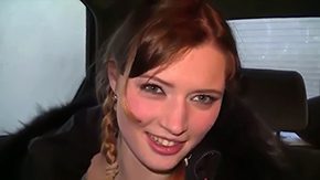 Free Flashing HD porn Sexy amateur babe Anika enjoys nice fancy up fuck inner car to conclude man offered ride