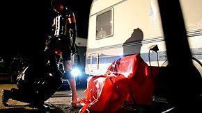 Camping, High Definition, Lady, Latex