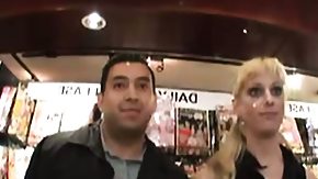 Shop, Amateur, Blonde, Blowjob, Exhibitionists, Flashing