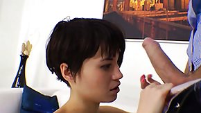 Short Hair, Anal, Assfucking, Blowjob, Brunette, Hardcore